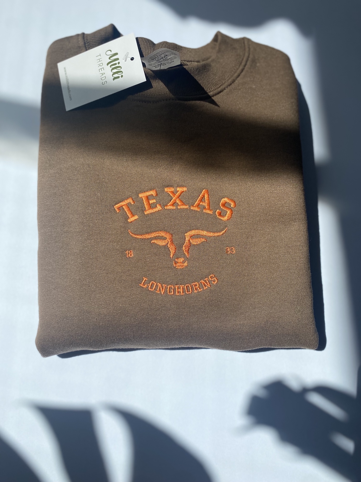 Texas Longhorns Sweatshirt. - Milli Threads